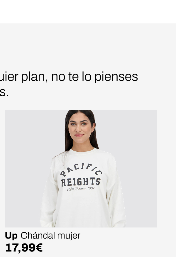 Up Chándal mujer