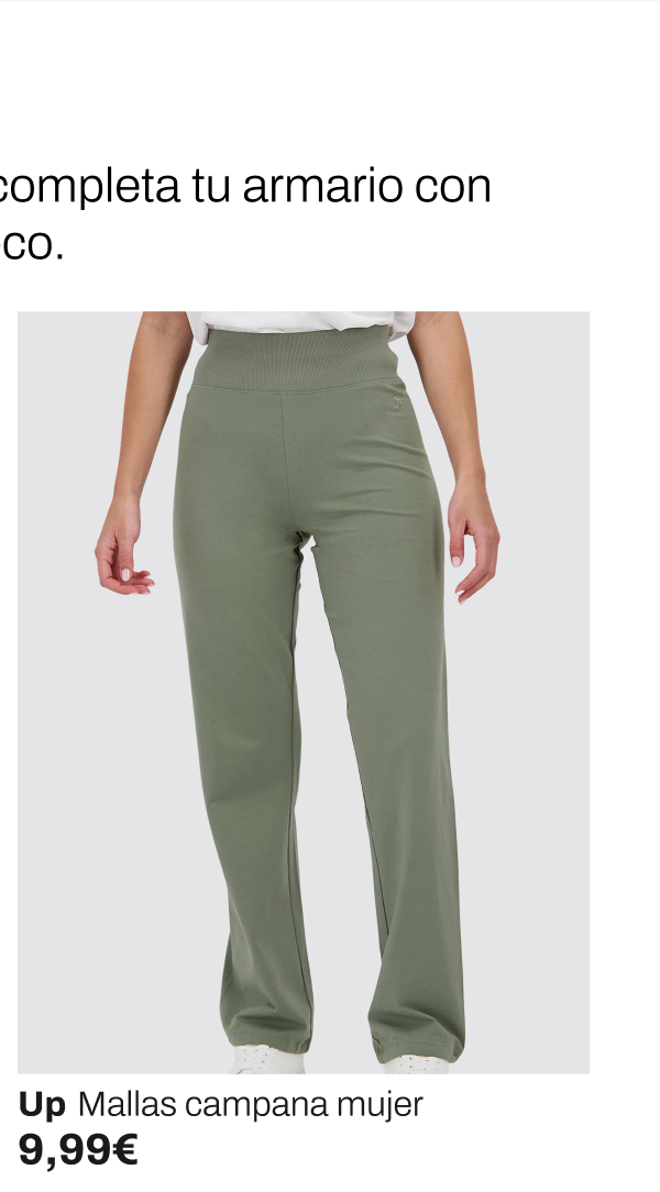 Up Mallas campana mujer