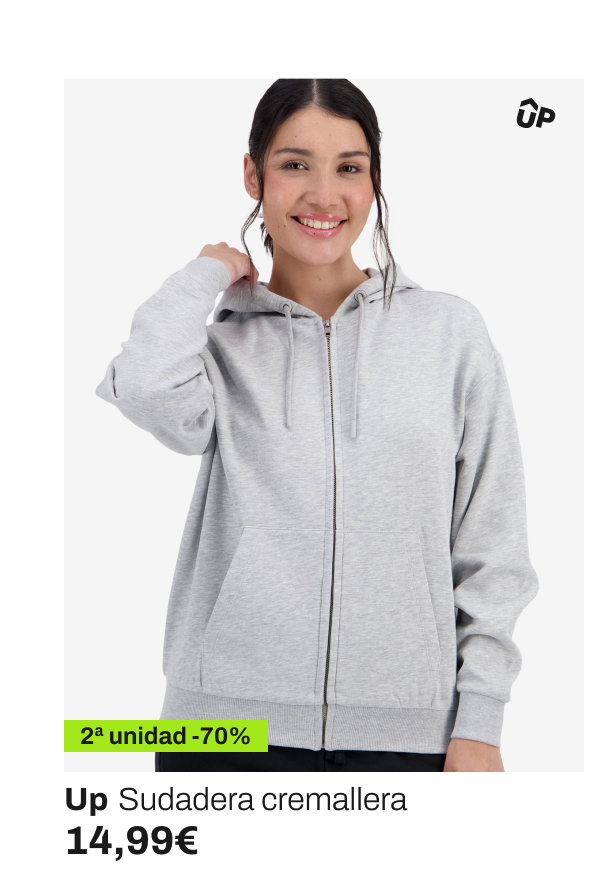Up Sudadera cremallera