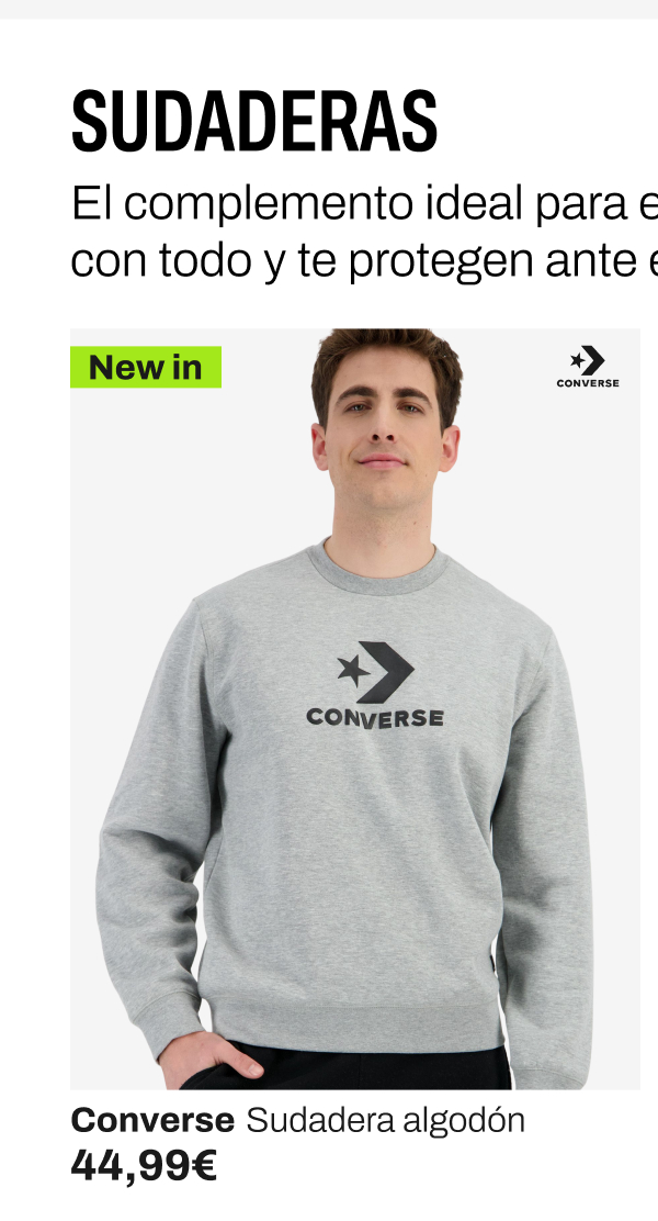 Sudadera Converse