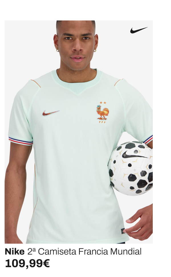 Nike 2ª Camiseta Francia Mundial