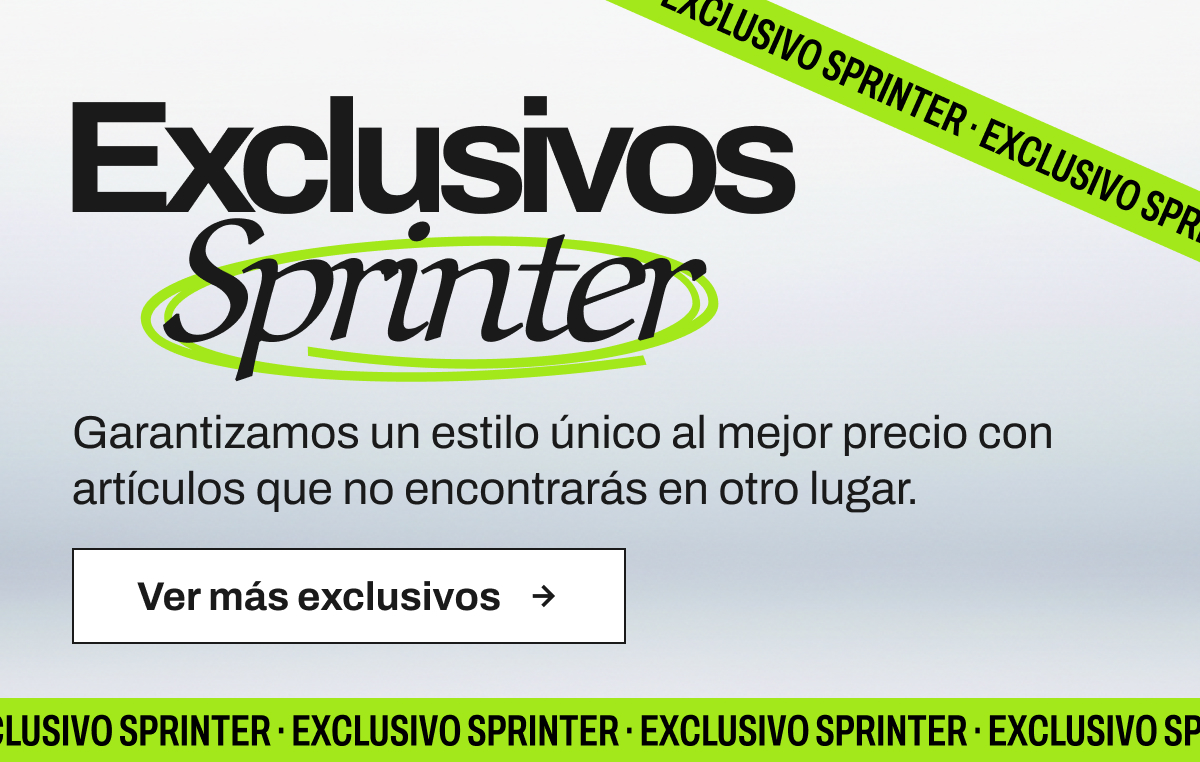 Exclusivos Sprinter botón ver más exclusivos