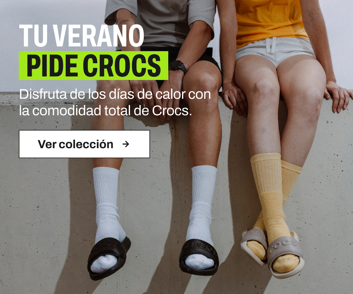 Tu verano pide Crocs botón ver colección