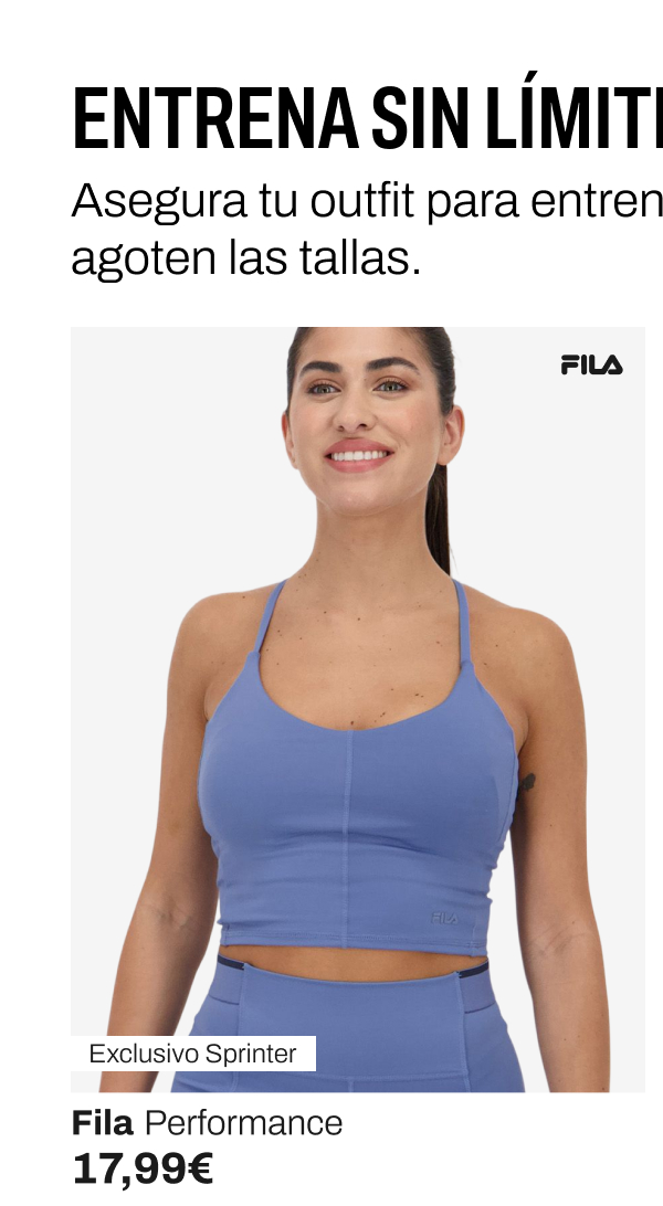 Top de entrenamiento Fila Performance