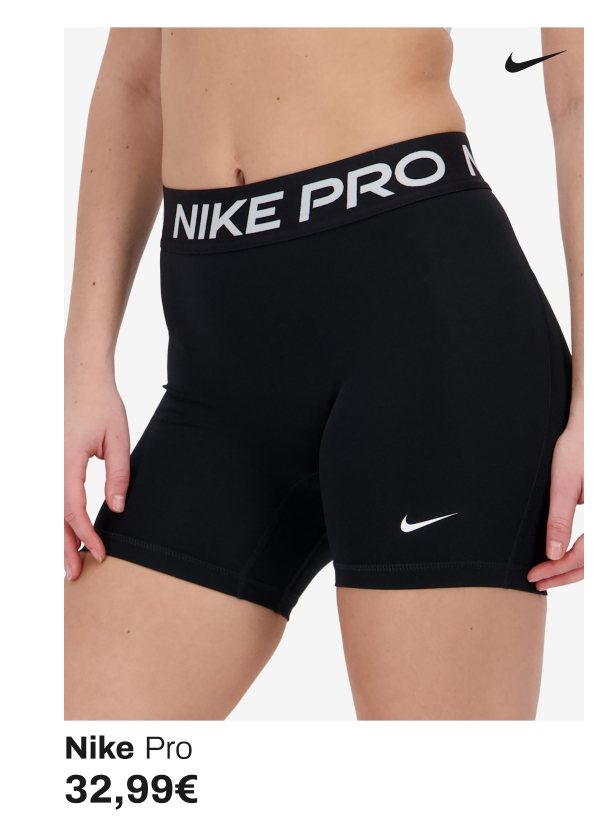 Mallas cortas Nike Pro