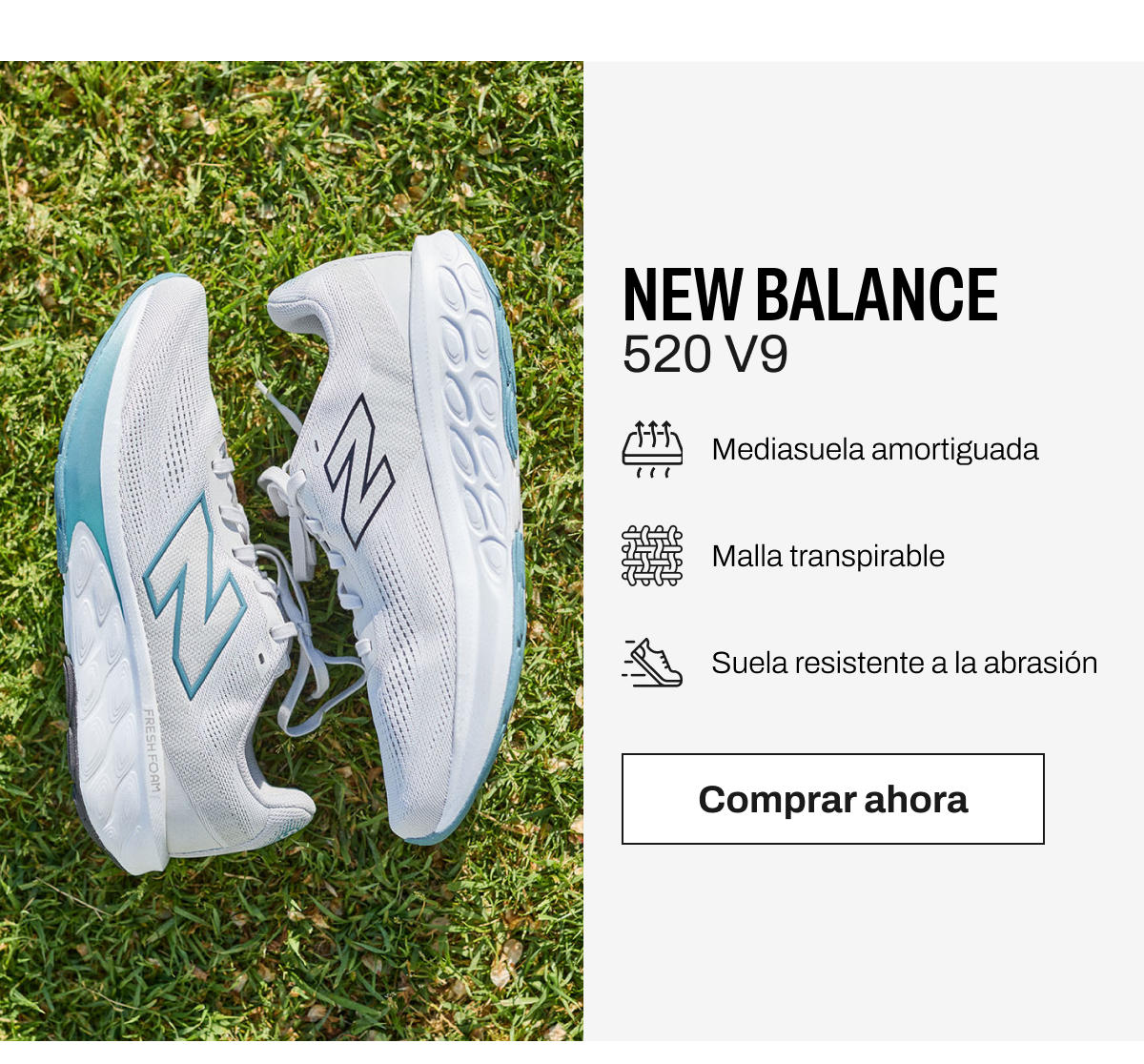 Zapatillas de running New Balance 520 V9 botón compra ahora