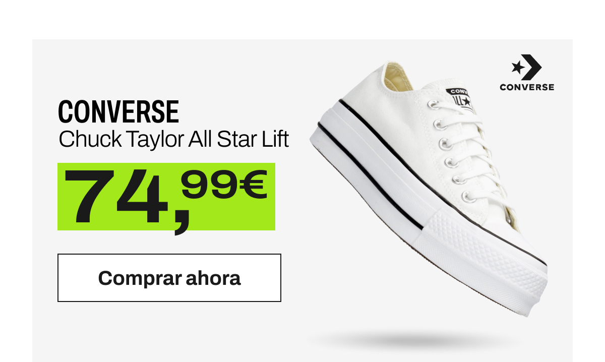 Zapatillas Converse Chuck Taylor All Star Lift botón comprar ahora