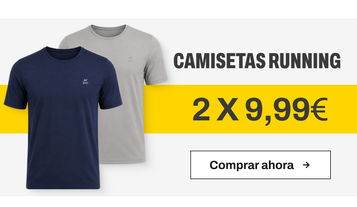 Promoción Camisetas de running botón comprar ahora