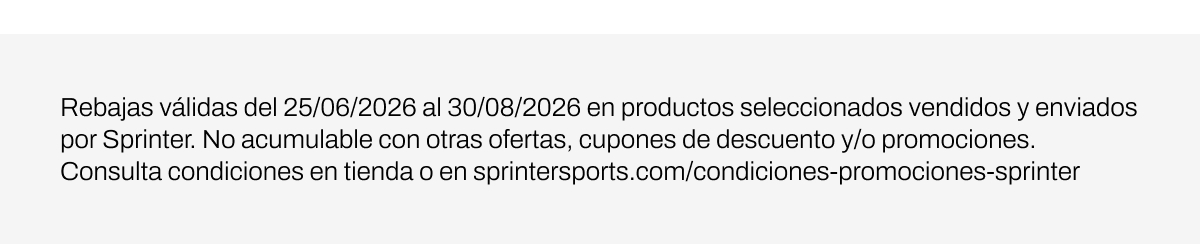 Sprinter condiciones