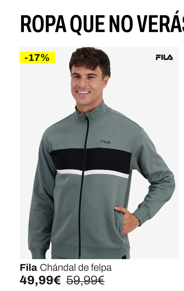 Fila Chándal de felpa